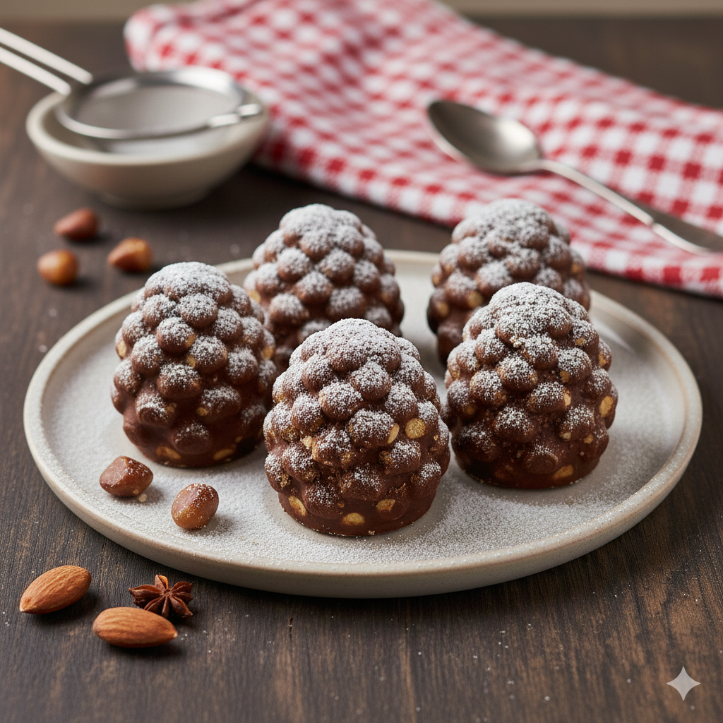 Chocolade dennenappels